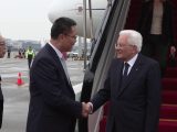 Il Presidente Mattarella arriva a Hangzhou