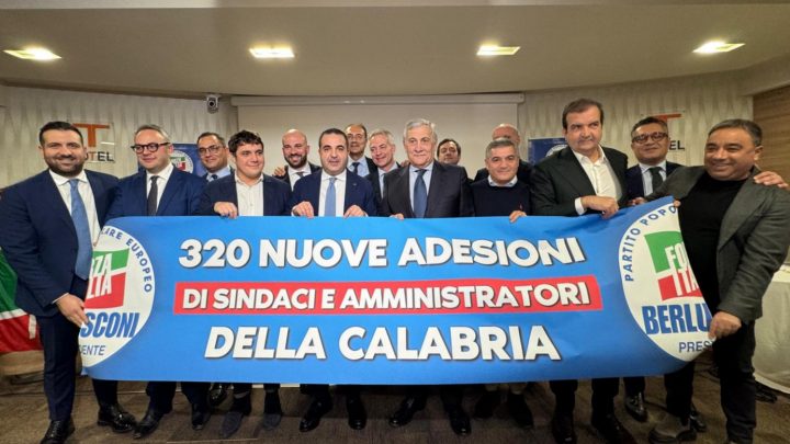 Elenco dei sindaci aderenti a Forza Italia in Calabria.