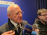 De Luca “Cancellare multe ai No vax irresponsabile, vergogna”