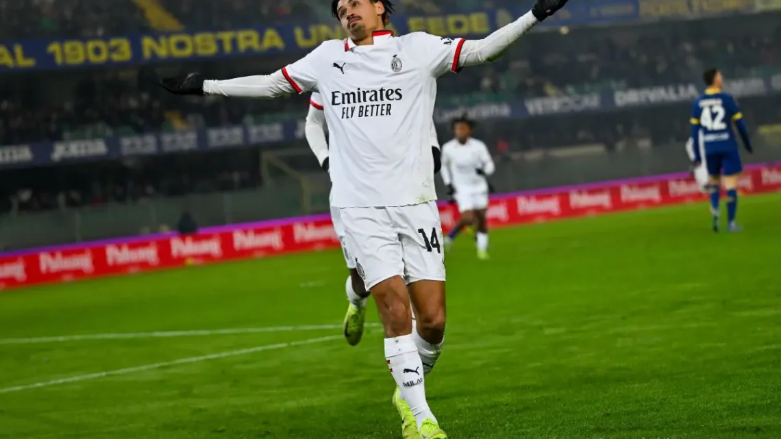 Il Milan passa al Bentegodi, Reijnders condanna il Verona Il Milan passa al Bentegodi, Reijnders condanna il Verona