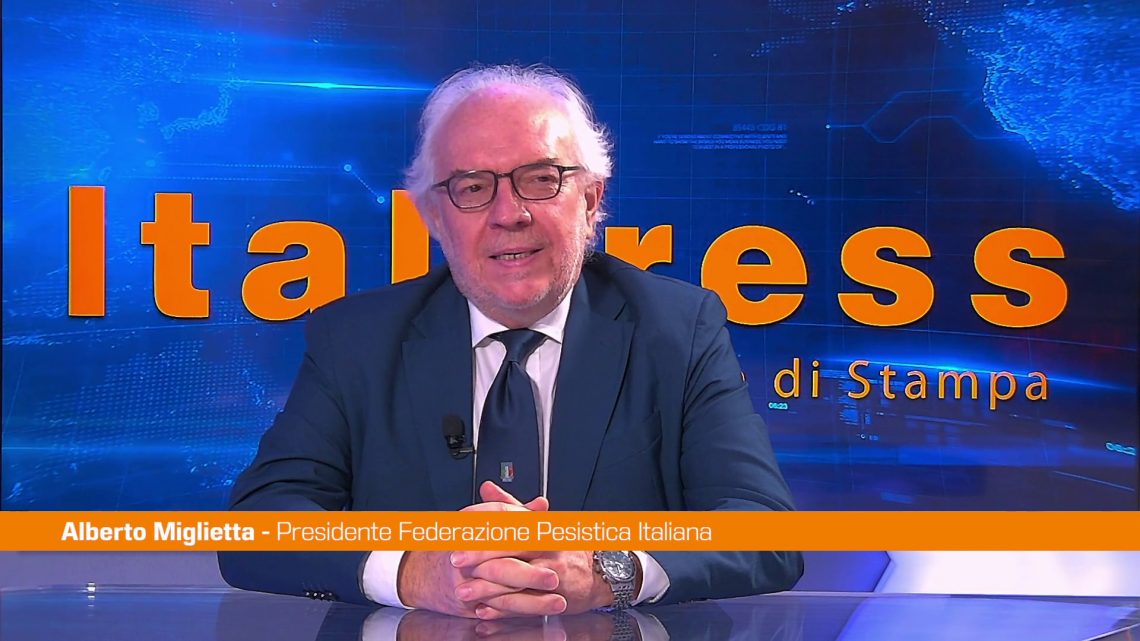 Miglietta “La pesistica mondo straordinario e pronto a nuove sfide” Miglietta “La pesistica mondo straordinario e pronto a nuove sfide”