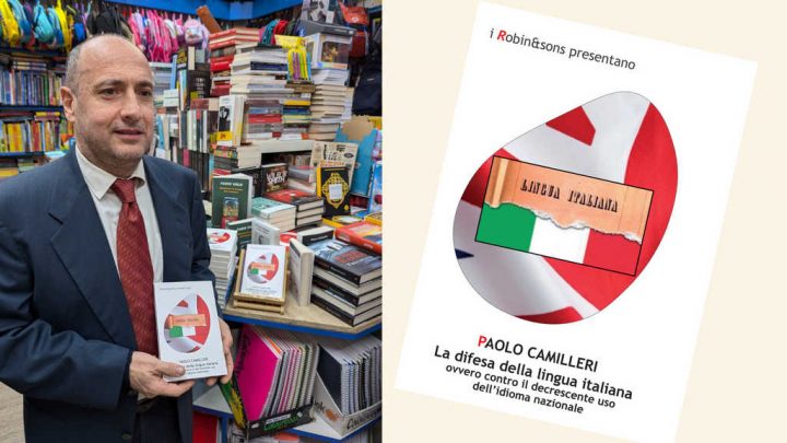 La difesa della lingua italiana, Camilleri: Troppo abuso di termini stranieri