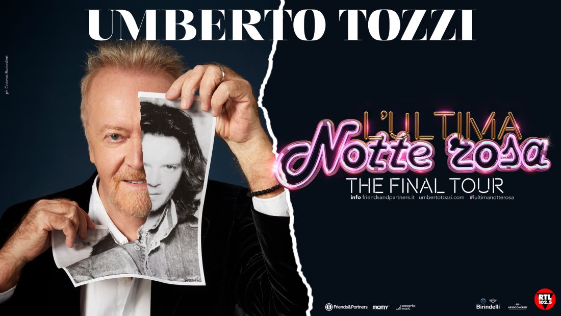 Umberto Tozzi, The Final Tour: si chiude nel 2025 una carriera lunga 50 anni Umberto Tozzi, The Final Tour: si chiude nel 2025 una carriera lunga 50 anni