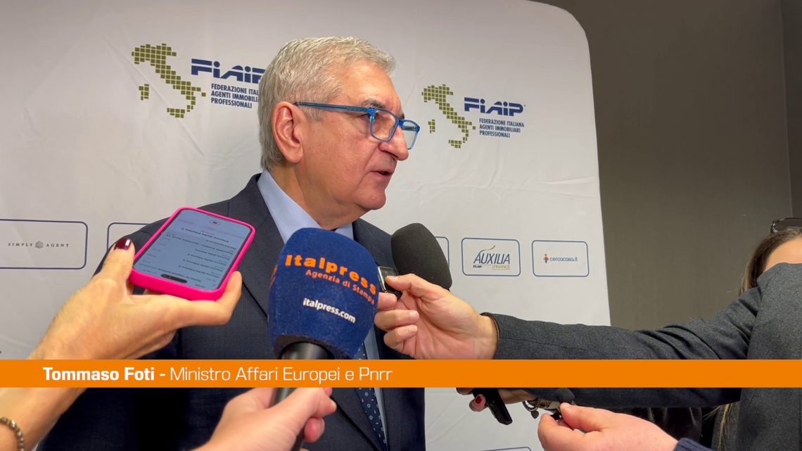 Pnrr, Foti “Pronti per 7^ rata, dal 2025 attenzione al livello spesa” Pnrr, Foti “Pronti per 7^ rata, dal 2025 attenzione al livello spesa”