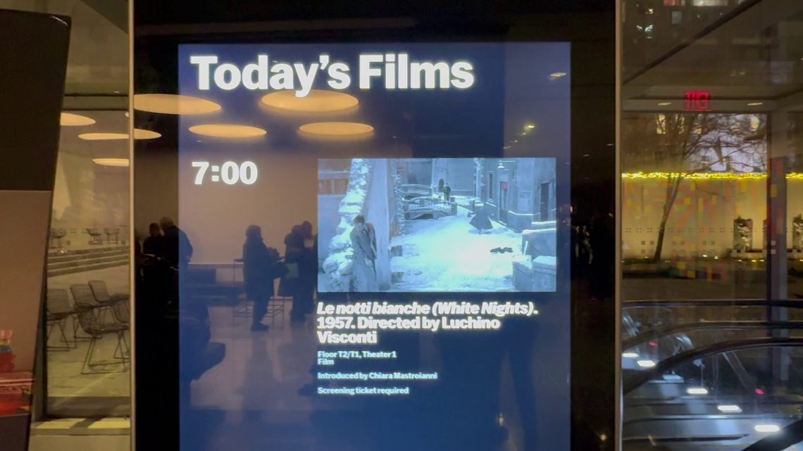 Mastroianni, l’omaggio al Moma di New York a 100 anni dalla nascita
