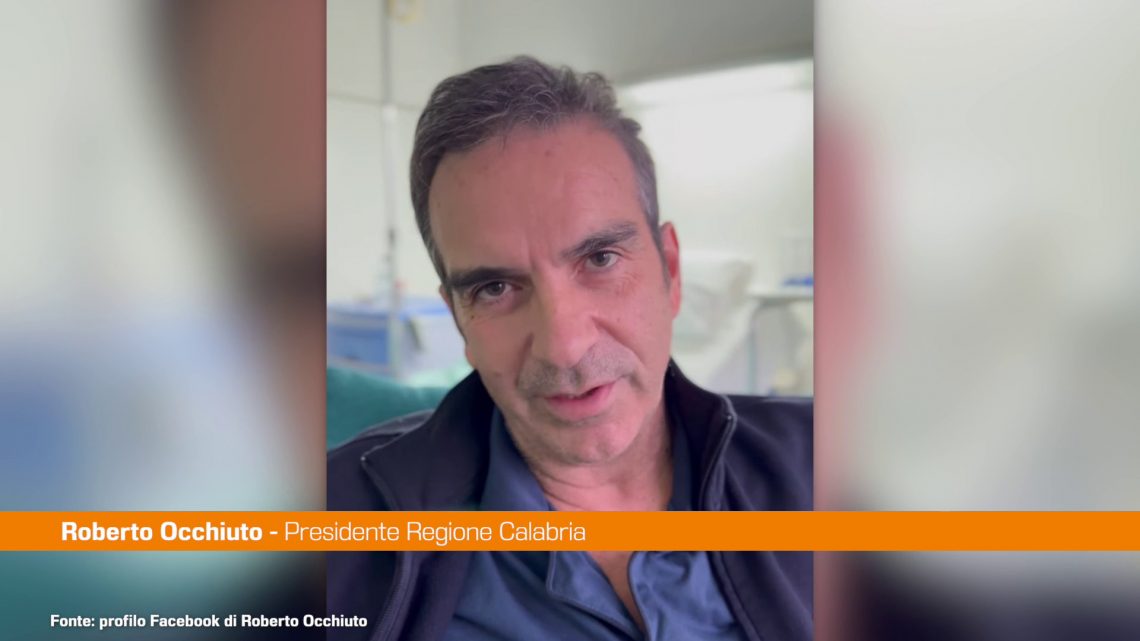 Occhiuto “Sto meglio, ma ci sono stati momenti complicati” Occhiuto “Sto meglio, ma ci sono stati momenti complicati”