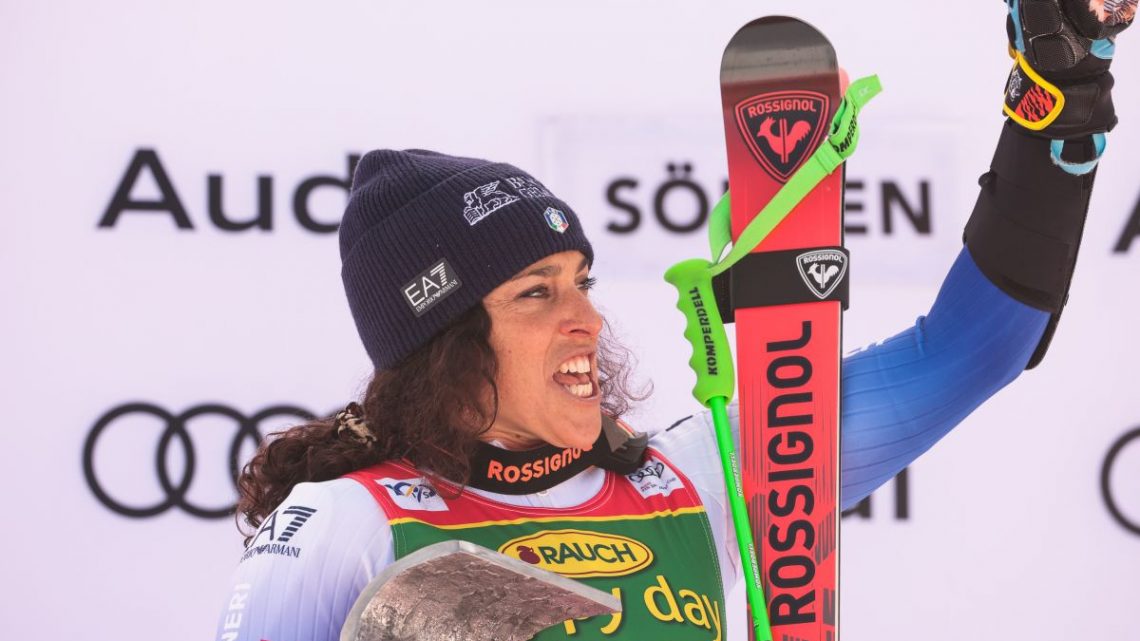 Capolavoro Brignone a St.Anton, arriva la prima gioia in discesa Capolavoro Brignone a St.Anton, arriva la prima gioia in discesa