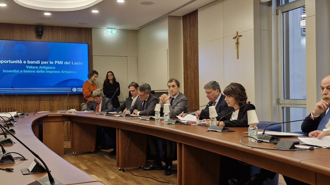 Bando Valore Artigiano, dalla Regione Lazio 6 milioni per le imprese Bando Valore Artigiano, dalla Regione Lazio 6 milioni per le imprese