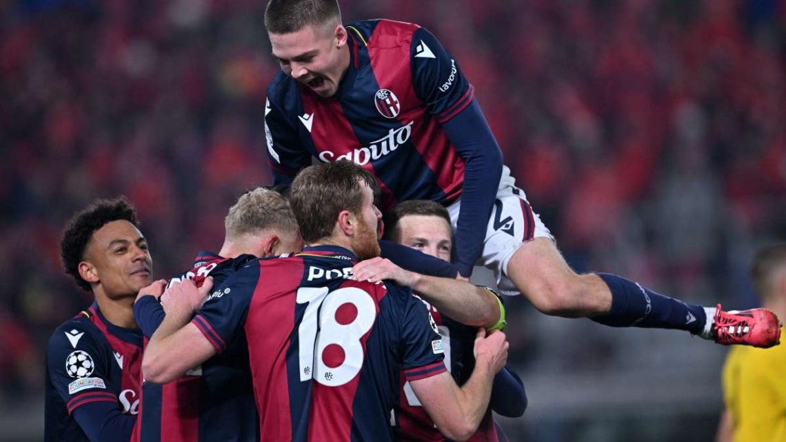 Prima vittoria Champions per il Bologna, Dortmund ko 2-1 Prima vittoria Champions per il Bologna, Dortmund ko 2-1