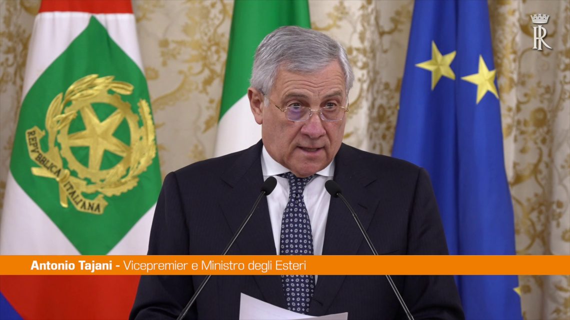 Tajani “Diplomazia italiana impegnata a costruire ponti” Tajani “Diplomazia italiana impegnata a costruire ponti”