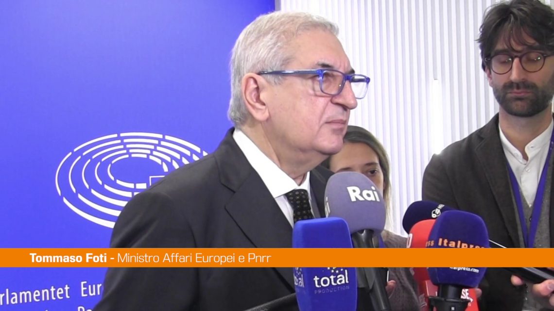 Pnrr, Foti “Non chiediamo proroghe” Pnrr, Foti “Non chiediamo proroghe”