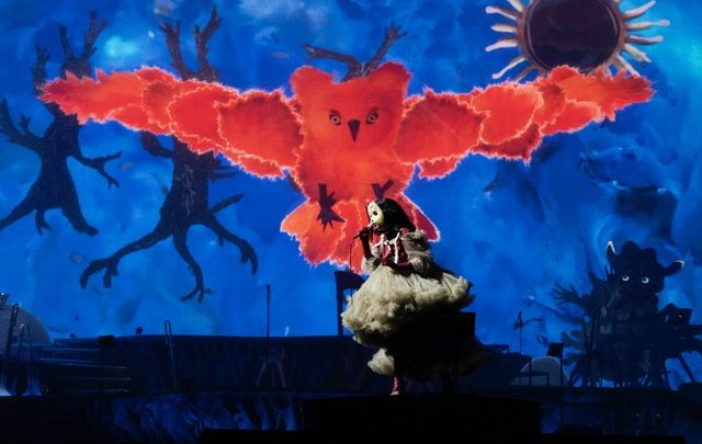 Björk live su Apple Music 1 con lo show Cornucopia