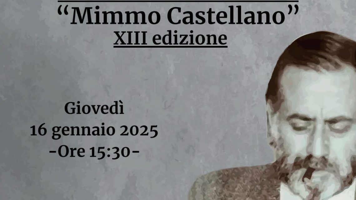 Giornalismo: giovedi a Pagani il Premio “Mimmo Castellano” Giornalismo: giovedi a Pagani il Premio “Mimmo Castellano”