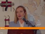 Vespucci, Meloni a Gedda “Nave simbolo di storia e sapienza”