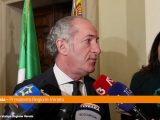 Zaia “Governo deciderà se impugnare o meno la legge sul terzo mandato”