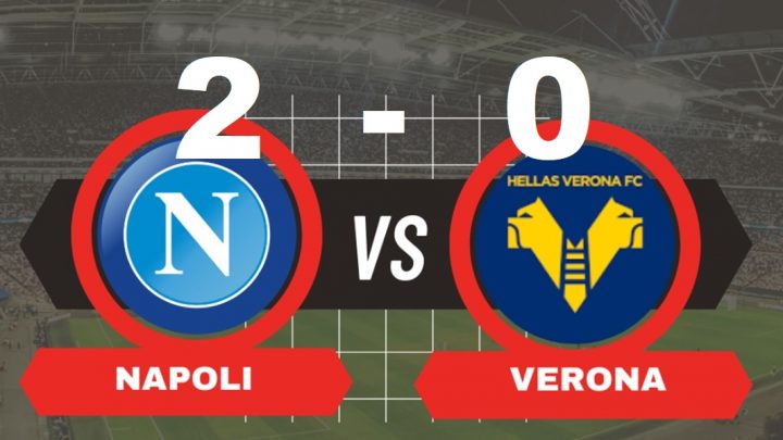 Serie A, il Napoli non si ferma e batte il Verona in casa