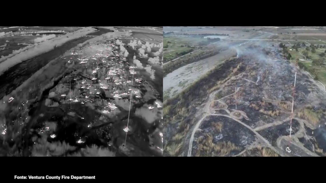 Incendi in California, le immagini della contea di Ventura Incendi in California, le immagini della contea di Ventura