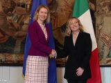 Ue, Meloni incontra Kallas