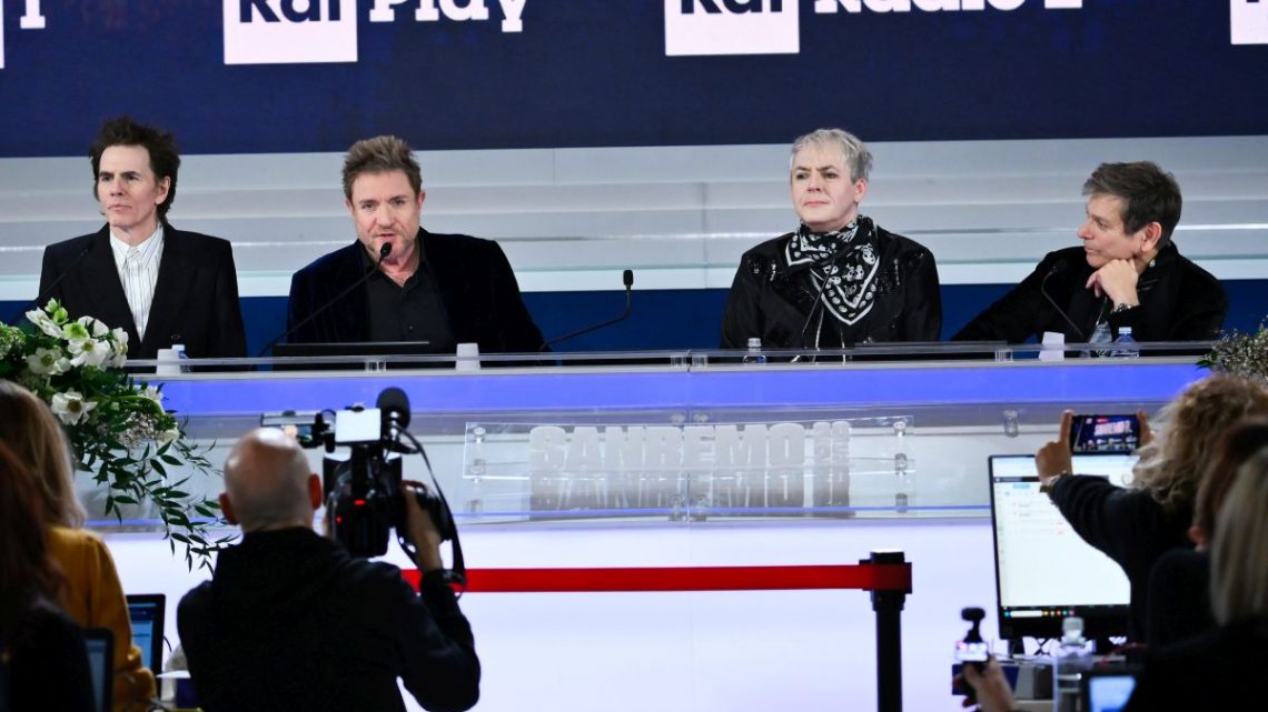 Sanremo, Duran Duran “La musica ci rende felici” Sanremo, Duran Duran “La musica ci rende felici”