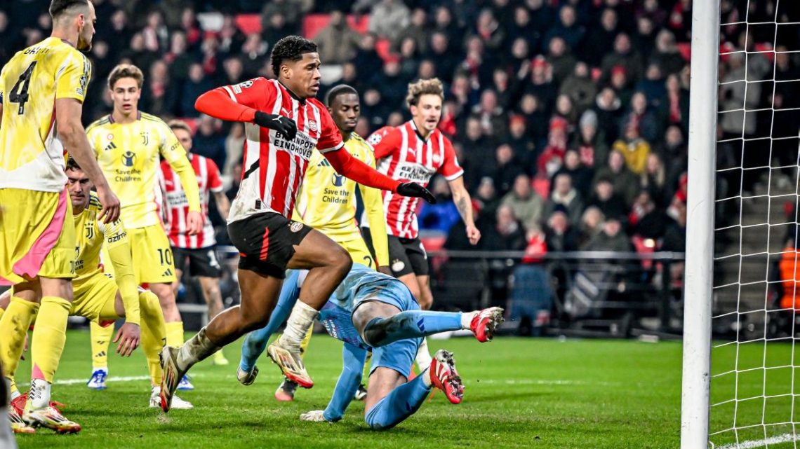La Juventus cede 3-1 in casa Psv, bianconeri eliminati