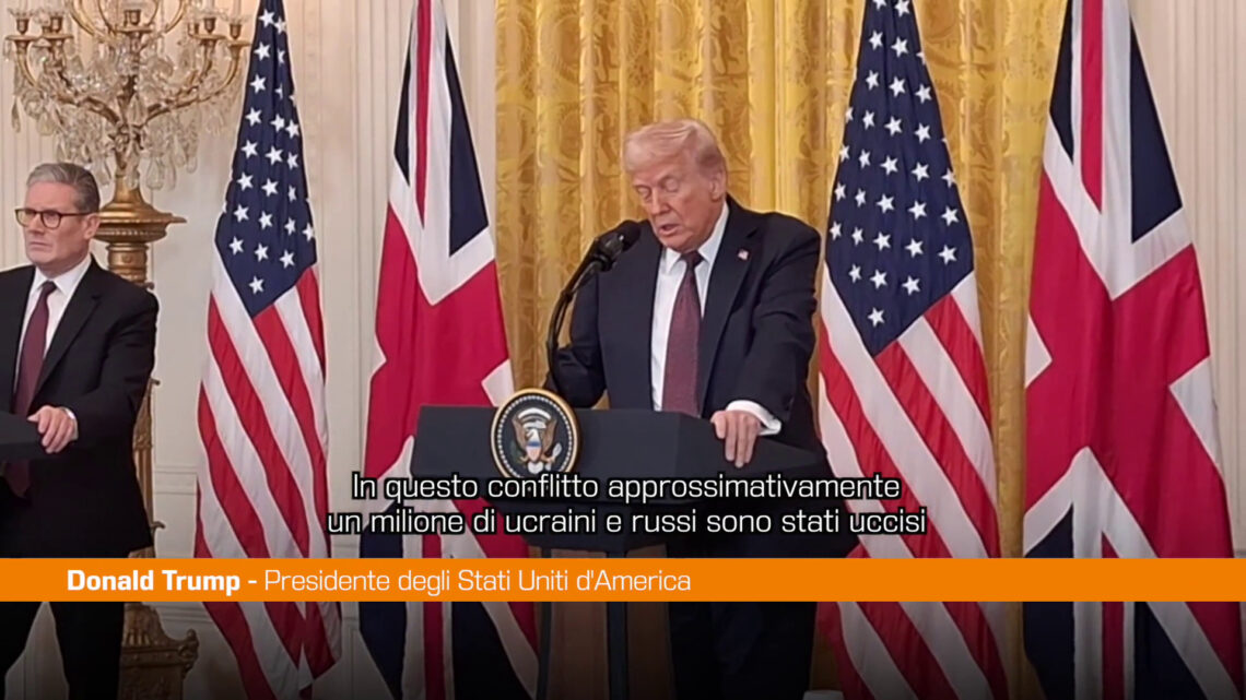 Ucraina, Trump “Fatti progressi per porre fine alla guerra” Ucraina, Trump “Fatti progressi per porre fine alla guerra”