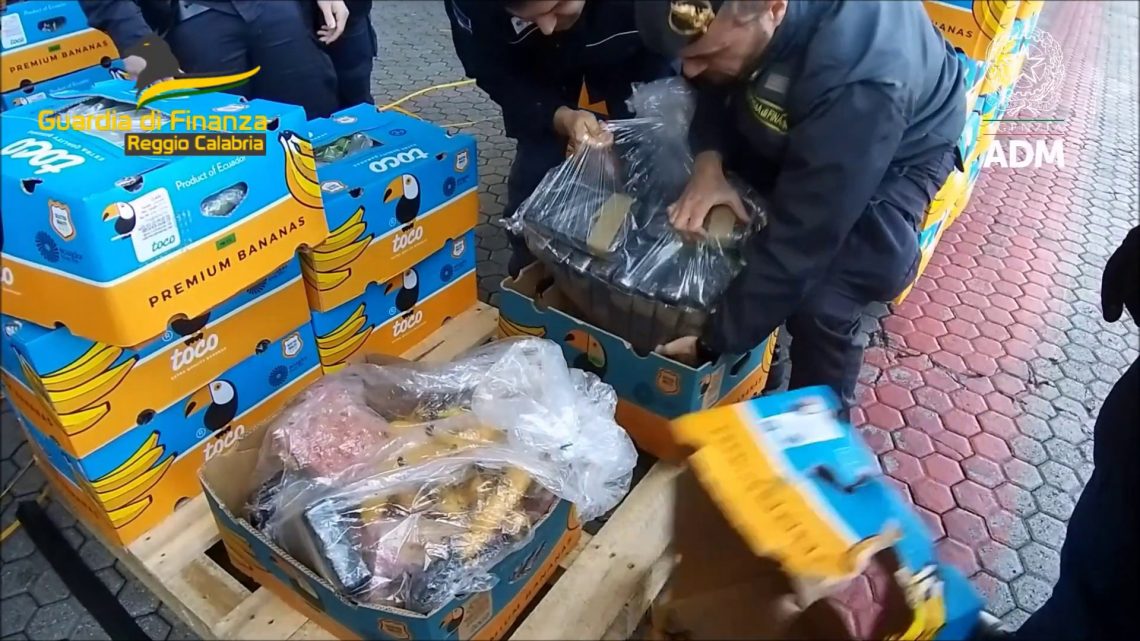 Sequestrati 27 chili di cocaina al porto di Gioia Tauro Sequestrati 27 chili di cocaina al porto di Gioia Tauro