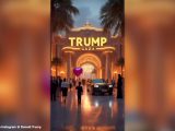 Il surreale video di Trump con l’IA sul futuro di Gaza