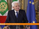 Mattarella “Solidarietà e impegno civile ossigeno per la società”