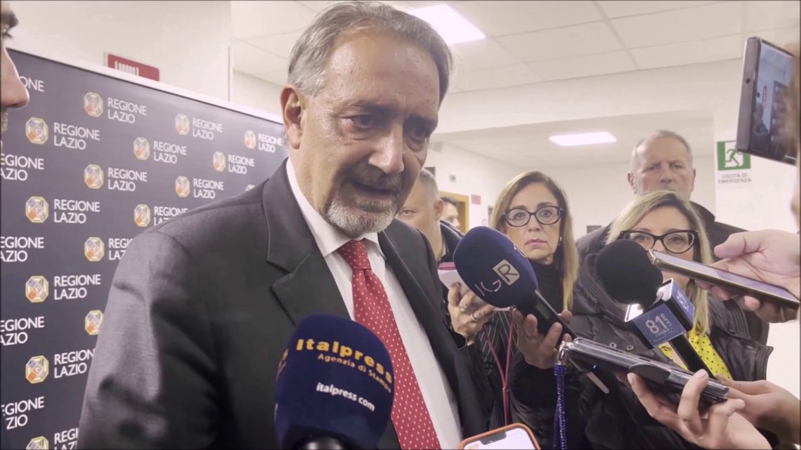 Rocca “Dati incoraggianti sulla sanità nel Lazio” Rocca “Dati incoraggianti sulla sanità nel Lazio”