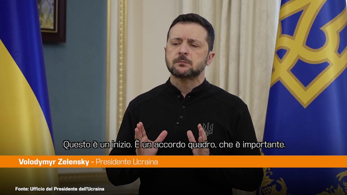 Ucraina, Zelensky “Accordo con Usa sulle terre rare è un inizio” Ucraina, Zelensky “Accordo con Usa sulle terre rare è un inizio”
