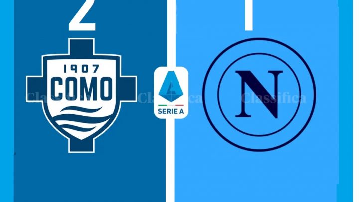 A Como il Napoli cade e cede il primato, Conte non cerca alibi