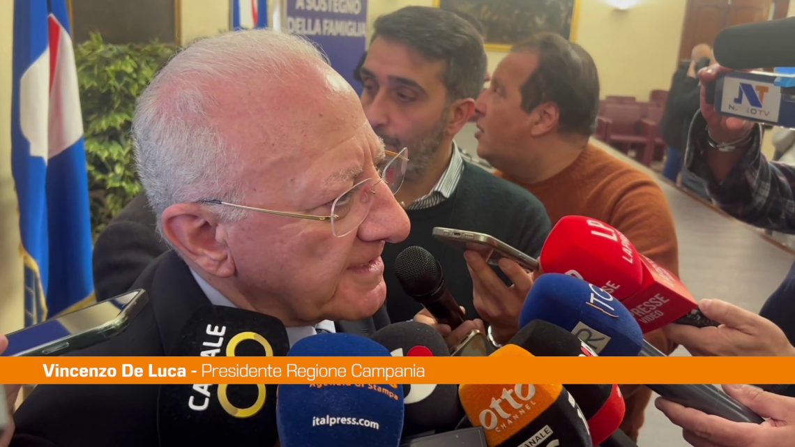Fine Vita, De Luca “Decideremo senza ideologismi” Fine Vita, De Luca “Decideremo senza ideologismi”
