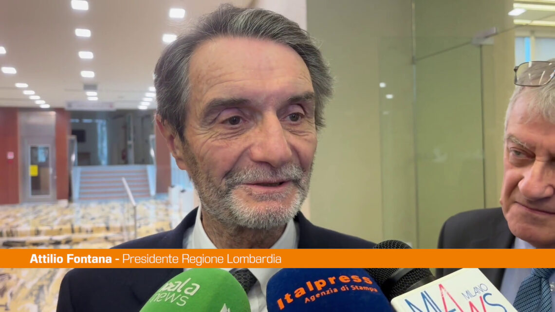 Lombardia, Fontana “Con Ministro Salute siamo d’accordo su tutto” Lombardia, Fontana “Con Ministro Salute siamo d’accordo su tutto”