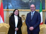 Fontana riceve la speaker della Camera dell’Indonesia