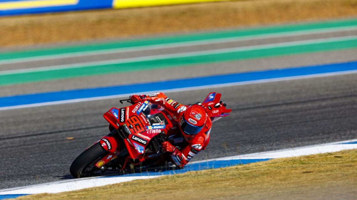 Marc Marquez vince la sprint in Thailandia, Bagnaia è terzo Marc Marquez vince la sprint in Thailandia, Bagnaia è terzo