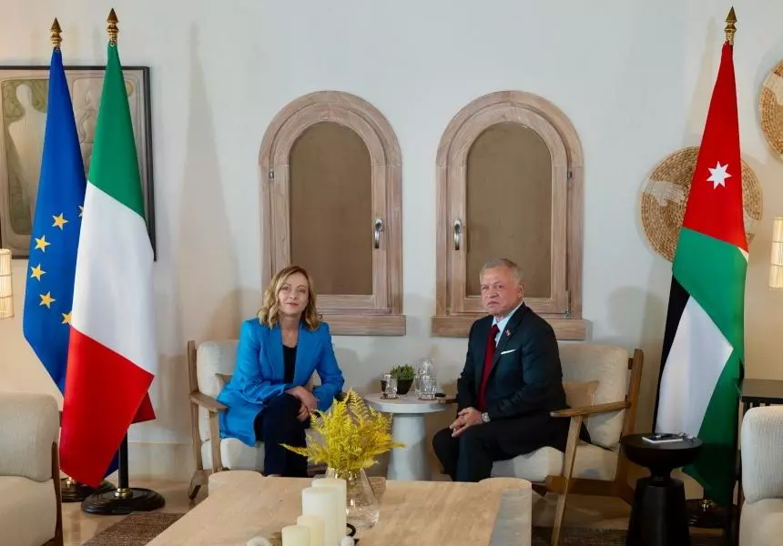 Meloni incontra il re di Giordania “Solida cooperazione” Meloni incontra il re di Giordania “Solida cooperazione”