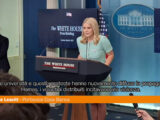 Usa, Leavitt “Proteste università diffondono propaganda di Hamas”