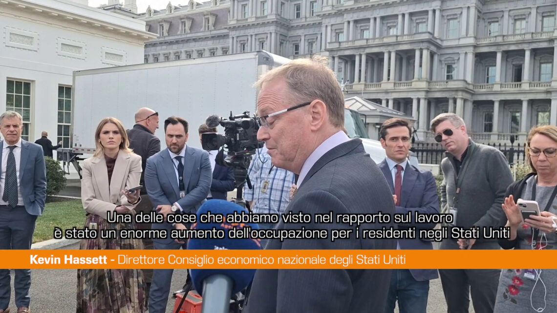 Usa, Hassett “Aumenta l’occupazione per i residenti” Usa, Hassett “Aumenta l’occupazione per i residenti”