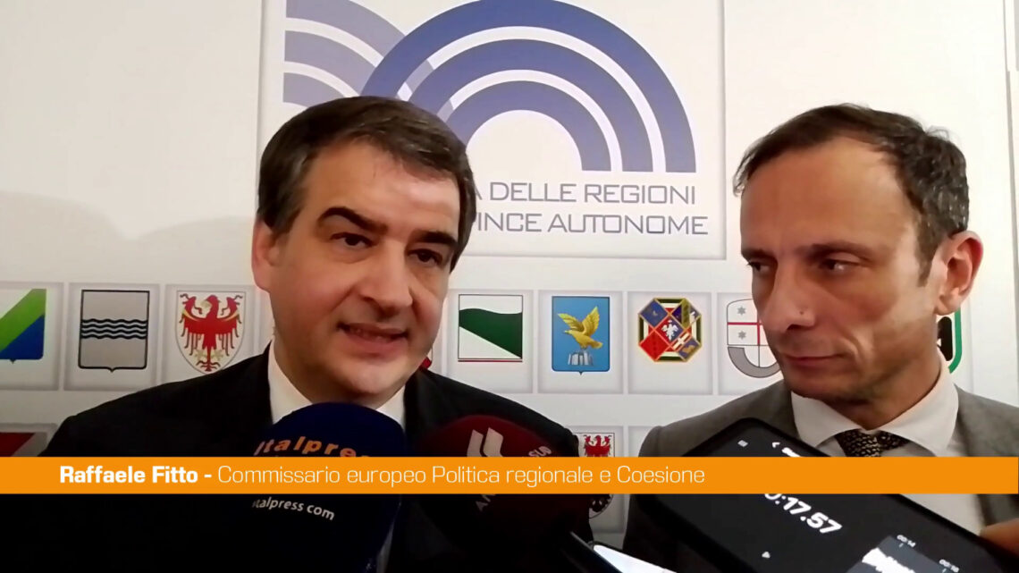 Fitto “Fondi coesione per la difesa una scelta volontaria degli Stati” Fitto “Fondi coesione per la difesa una scelta volontaria degli Stati”