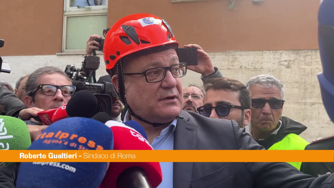 Gualtieri sul crollo a Monteverde “Causa fuga di gas, nessuna vittima” Gualtieri sul crollo a Monteverde “Causa fuga di gas, nessuna vittima”