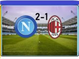 Il Napoli batte il Milan e resta in corsa per lo scudetto