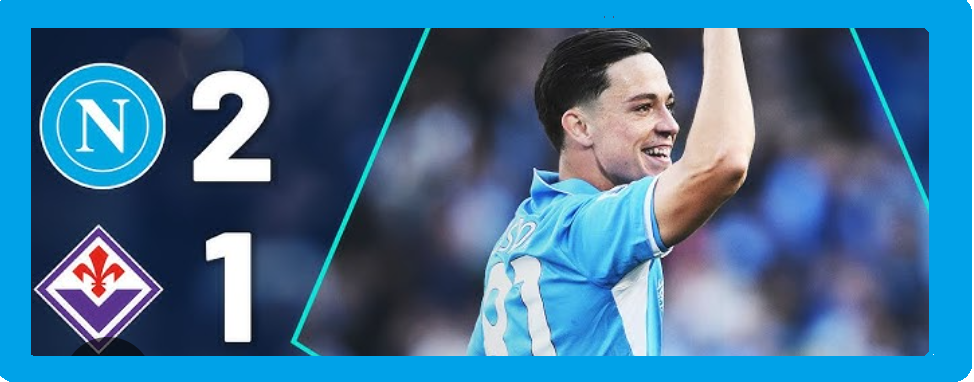 Serie A, il Napoli batte la Fiorentina e conferma il -1 dall’Inter