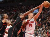 Vittoria e play-off per Detroit, 5 punti di Fontecchio a Toronto