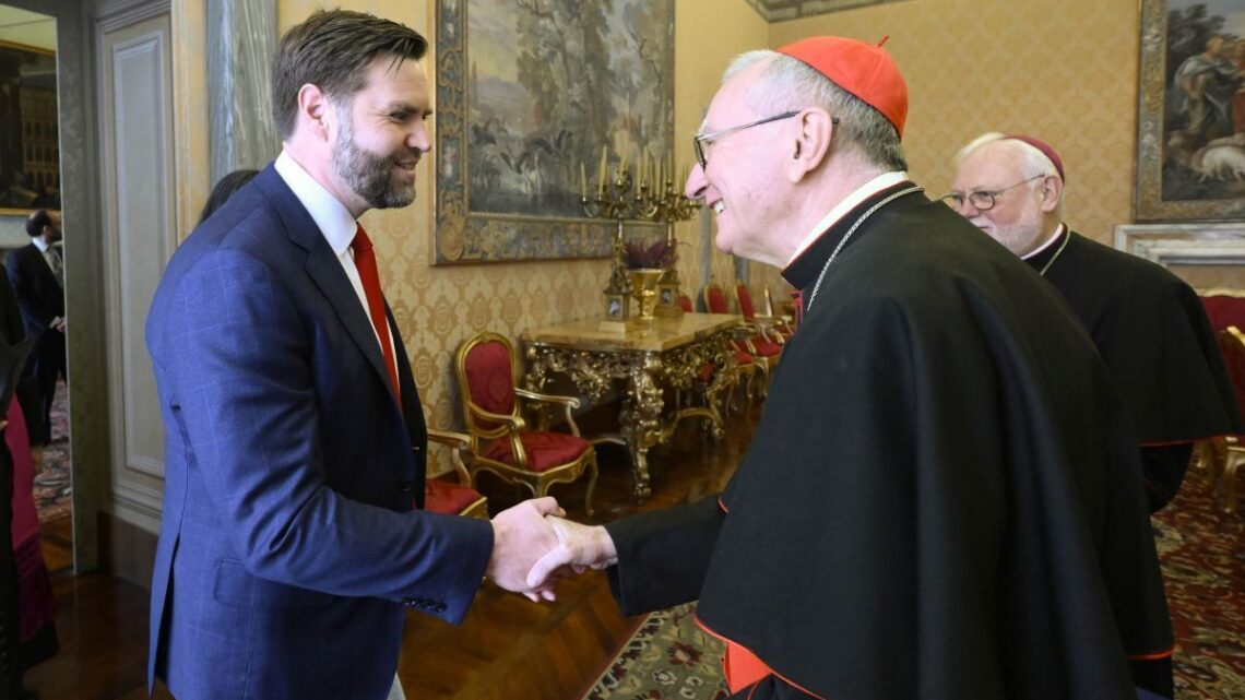 Vance incontra Parolin, focus su guerre e migranti Vance incontra Parolin, focus su guerre e migranti