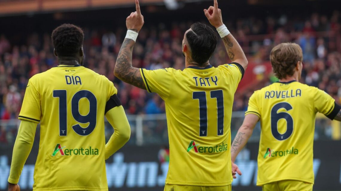 Castellanos e Dia rilanciano la Lazio, 2-0 sul Genoa al Ferraris Castellanos e Dia rilanciano la Lazio, 2-0 sul Genoa al Ferraris