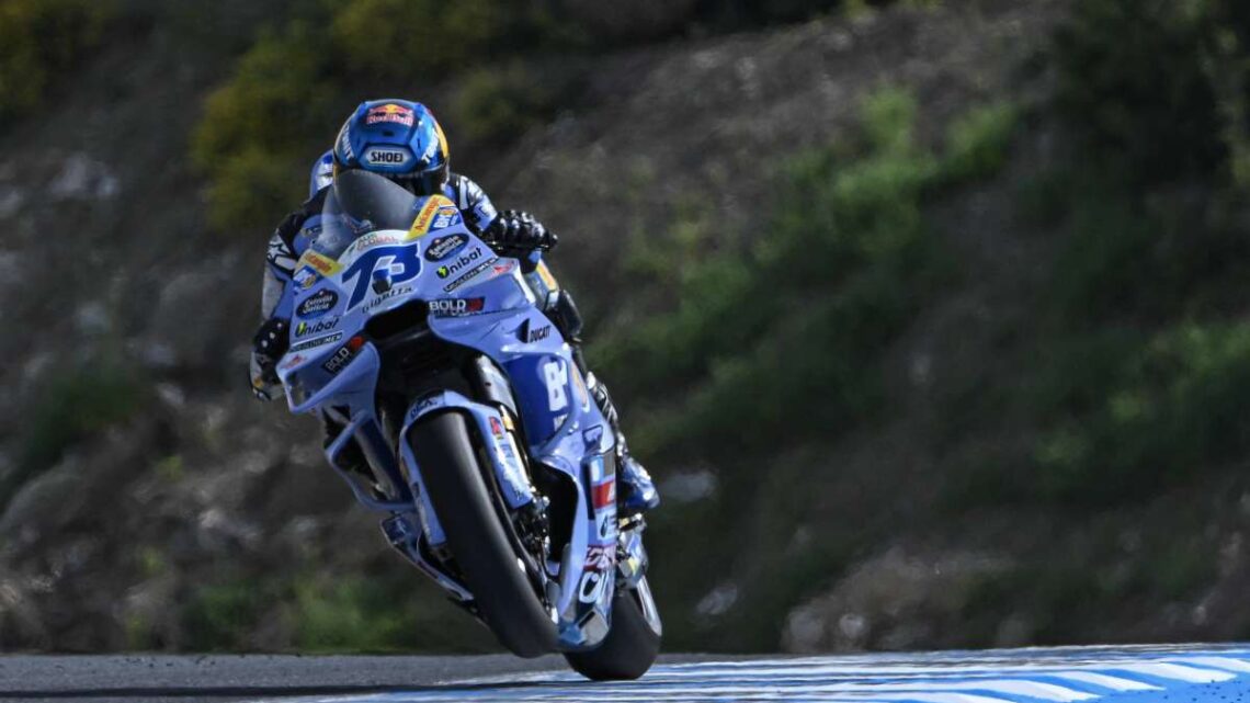 Alex Marquez rompe il ghiaccio a Jerez, terzo Bagnaia Alex Marquez rompe il ghiaccio a Jerez, terzo Bagnaia