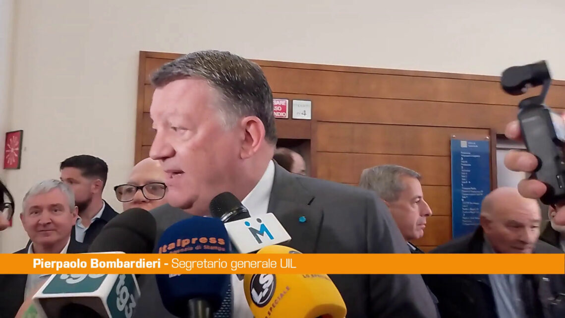 Bombardieri “Il Governo batta un colpo sulla sicurezza” Bombardieri “Il Governo batta un colpo sulla sicurezza”