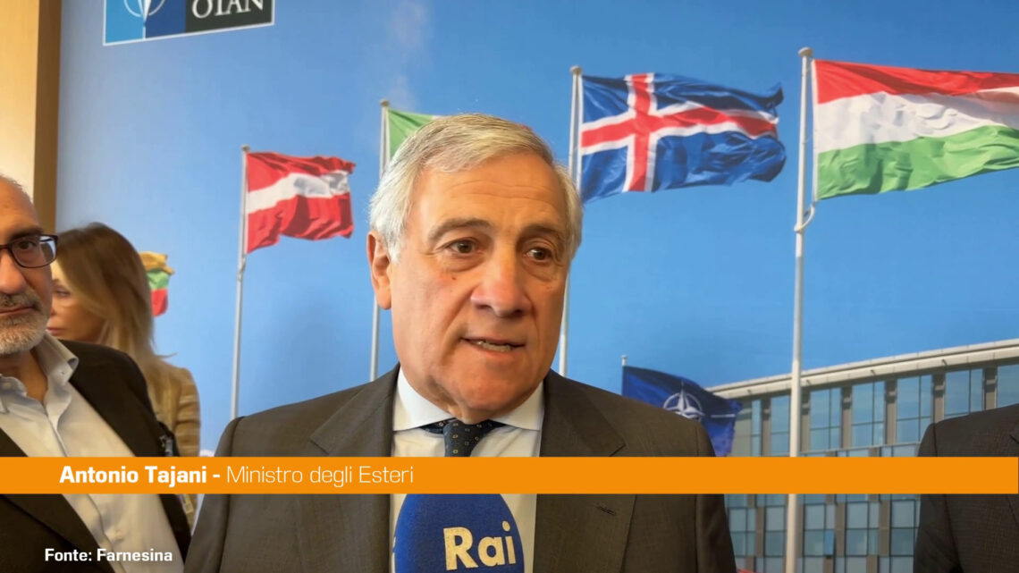 Ucraina, Tajani “Con alleati ribadita una identità di vedute” Ucraina, Tajani “Con alleati ribadita una identità di vedute”