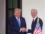 Trump accoglie il primo ministro norvegese Store alla Casa Bianca