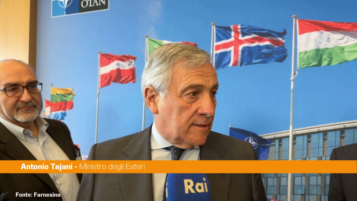 Difesa, Tajani “Su spesa pronti a fare nostra parte, dazi non aiutano” Difesa, Tajani “Su spesa pronti a fare nostra parte, dazi non aiutano”